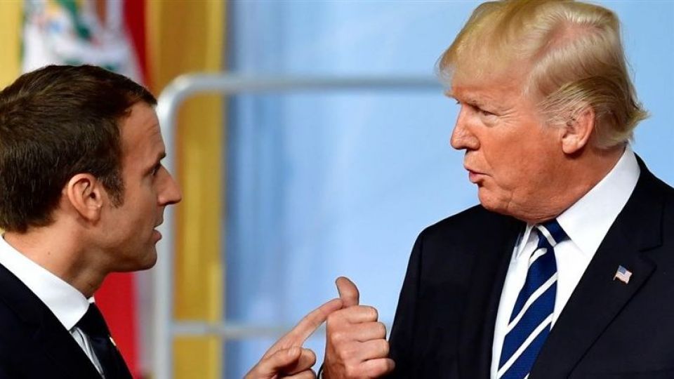 رایزنی ترامپ و ماکرون در حاشیه نشست جی ۷ درباره ایران رایزنی ترامپ و ماکرون در حاشیه نشست جی ۷ درباره ایران