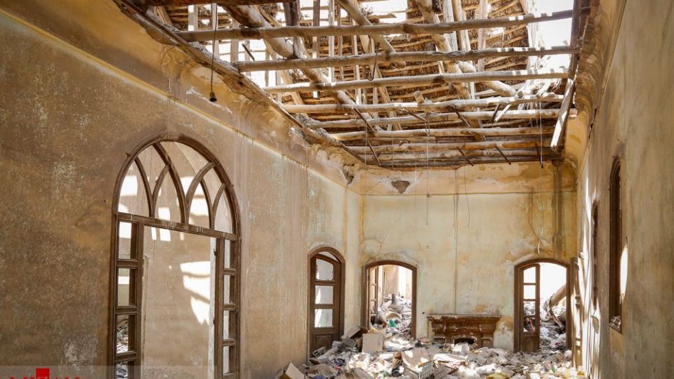 یادگار مخروبه قاجاریه در بازار تهران یادگار مخروبه قاجاریه در بازار تهران