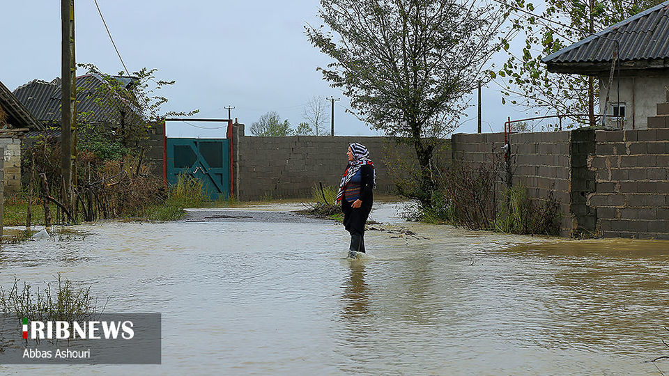 خسارت سیل در مناطق صومعه سرا خسارت سیل در مناطق صومعه سرا