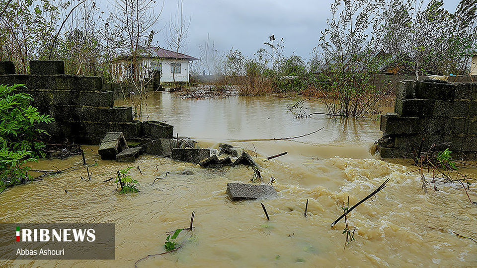 خسارت سیل در مناطق صومعه سرا خسارت سیل در مناطق صومعه سرا