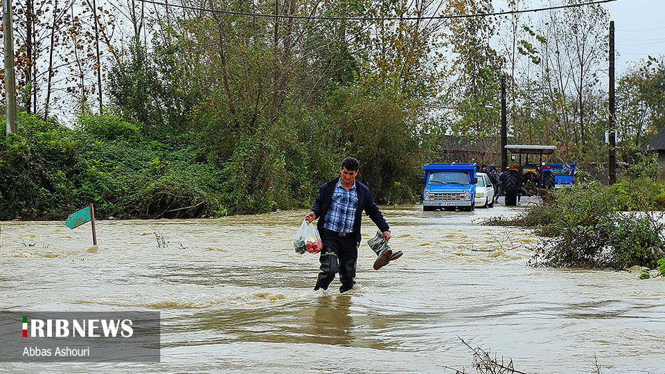 خسارت سیل در مناطق صومعه سرا خسارت سیل در مناطق صومعه سرا