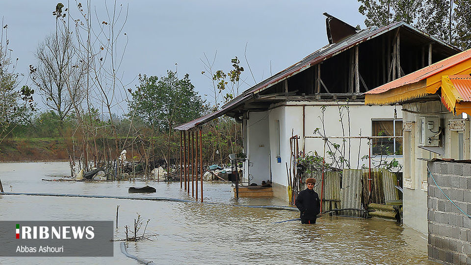 خسارت سیل در مناطق صومعه سرا خسارت سیل در مناطق صومعه سرا