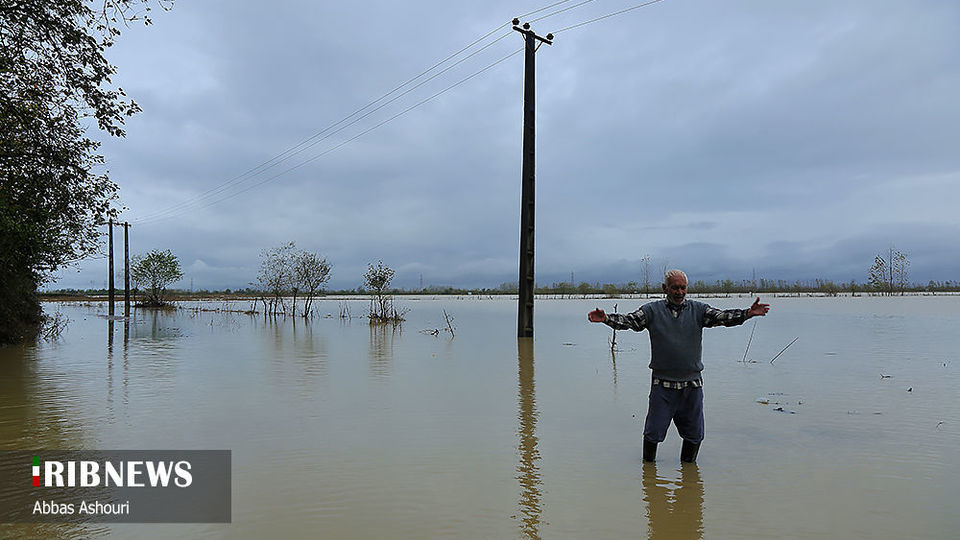 خسارت سیل در مناطق صومعه سرا خسارت سیل در مناطق صومعه سرا