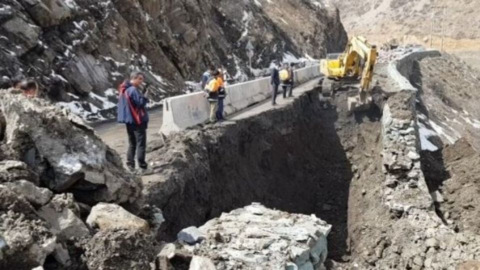 2 دلیل اصلی رانش زمین در جاده چالوس