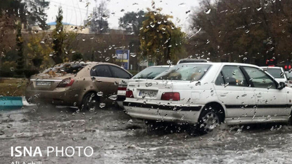 رگبار و وزش باد شدید در 6 استان / کاهش دما در شمال کشور از چهارشنبه