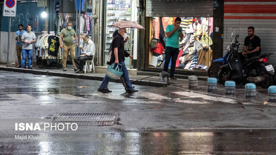 نفوذ سامانه جدید بارشی به 29 استان / افزایش ارتفاع موج در جنوب کشور