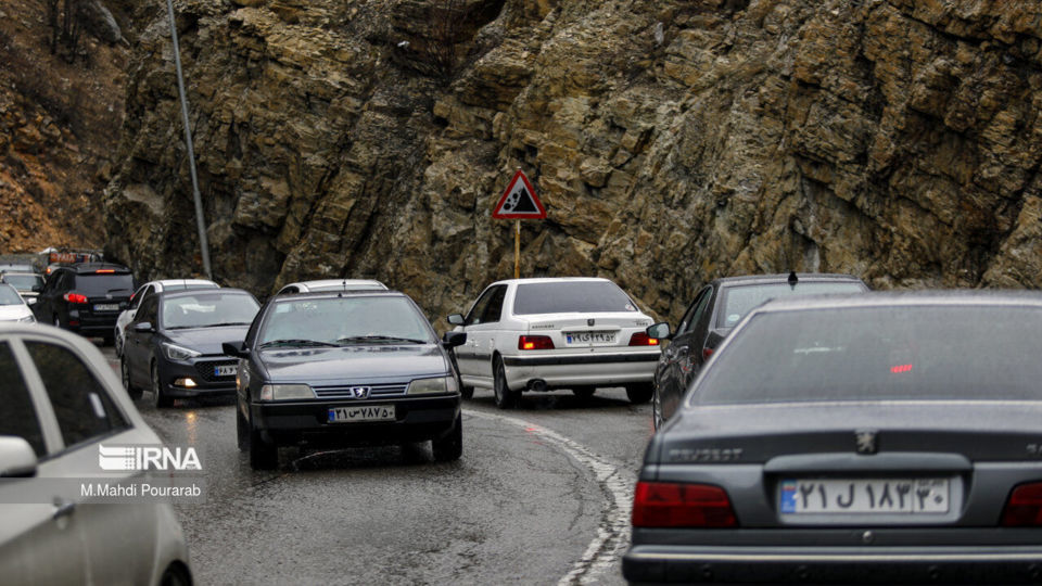 لغو محدودیت ترافیکی در جاده چالوس / تردد به حالت عادی بازگشت