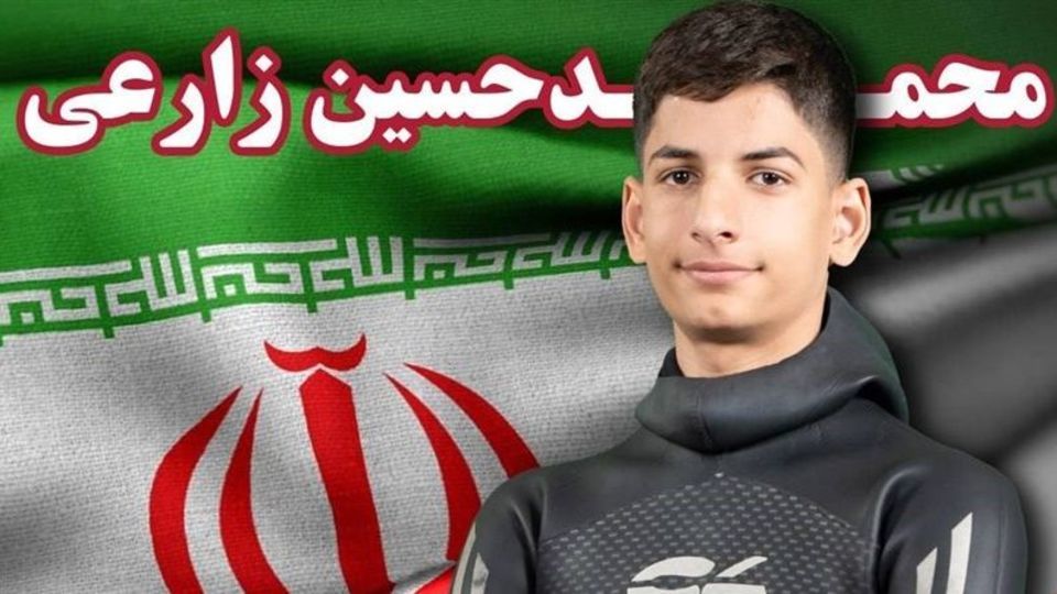 کسب نخستین مدال تاریخ غواصی ایران در مسابقات قهرمانی جهان