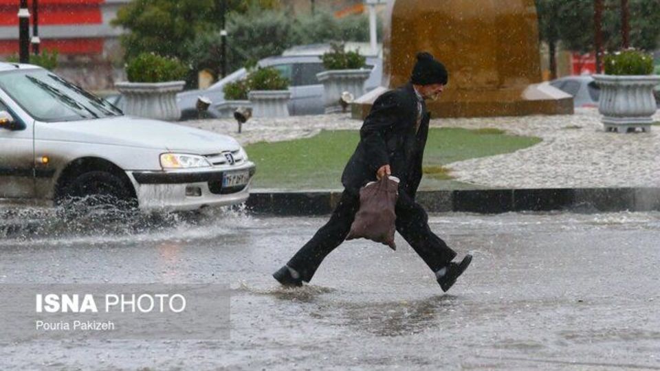 رگبار و وزش باد شدید در نقاط مختلف کشور