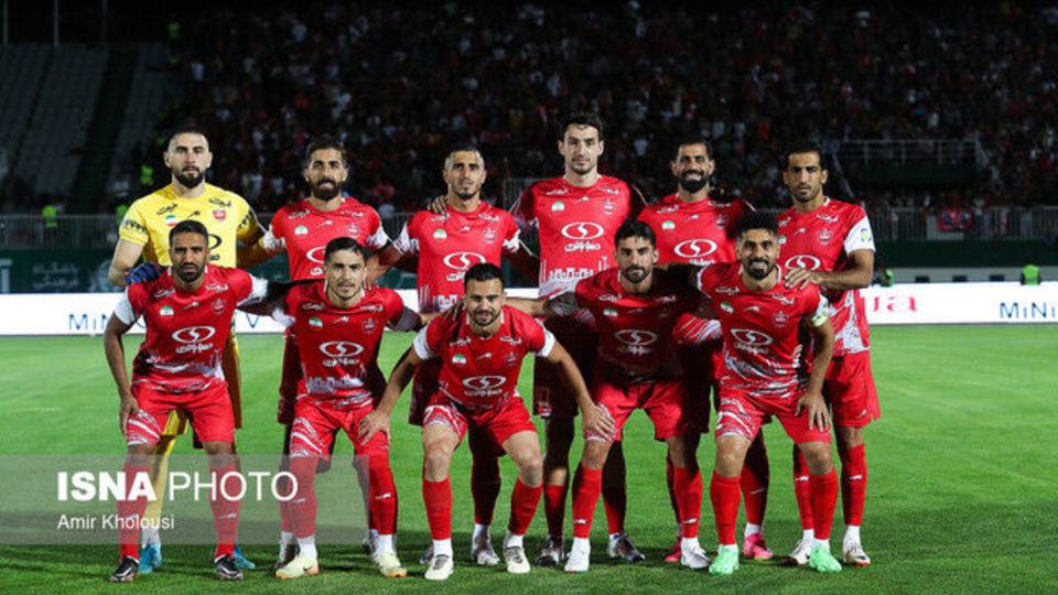 پرسپولیس 1 - 0 پاختاکور؛ دقیقه (پایان نیمه اول)/ برتری پرسپولیس در نیمه نخست