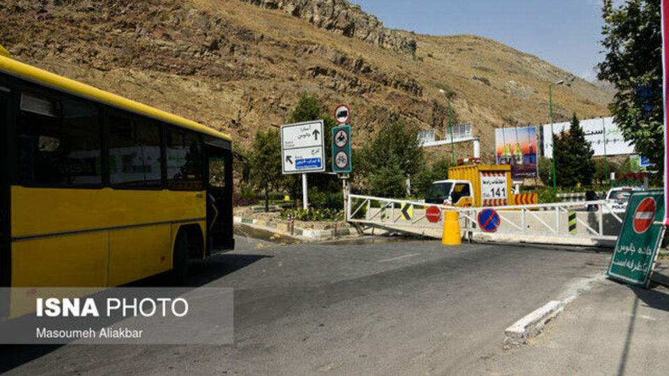 جاده چالوس و آزادراه تهران - شمال از فردا برای 10 روز مسدود می شود