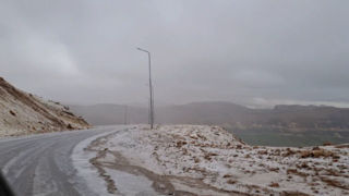 بارش برف شروع شد بارش برف شروع شد