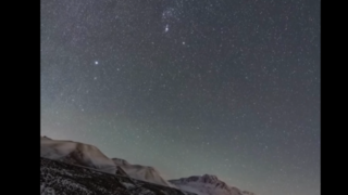 اوج درخشش بارش شهابی جوزایی بر فراز کوه سبلان اوج درخشش بارش شهابی جوزایی بر فراز کوه سبلان