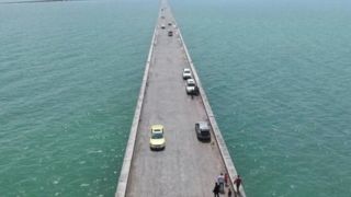 افتتاح موقت طولانیترین پل عراق افتتاح موقت طولانیترین پل عراق