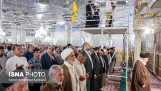 اقامه نماز عید سعید قربان - حرم مطهر رضوی اقامه نماز عید سعید قربان - حرم مطهر رضوی
