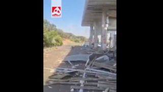 اولین تصاویر از محل انفجار در اتوبان یاسینی تهران اولین تصاویر از محل انفجار در اتوبان یاسینی تهران