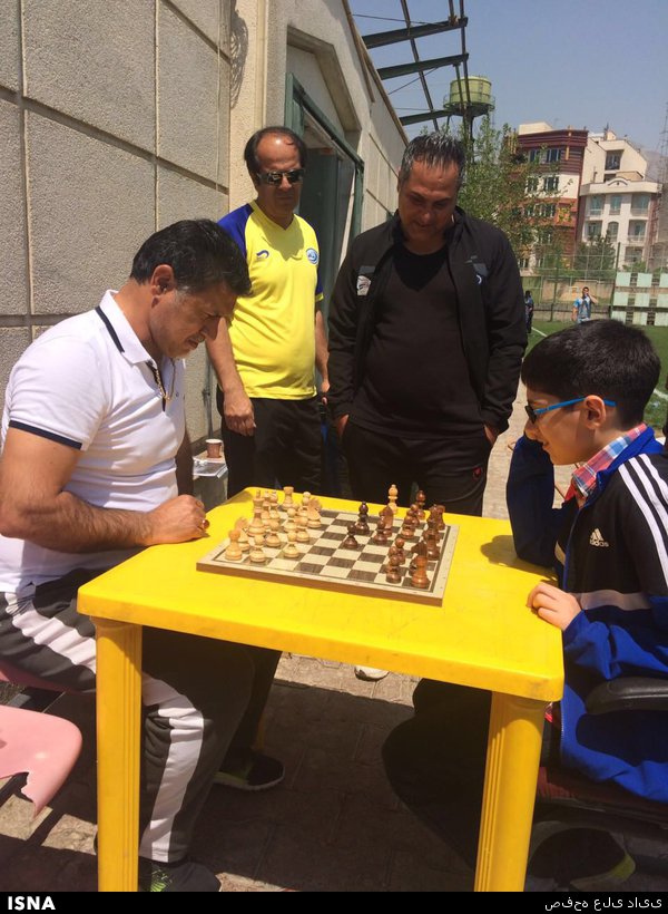 تساوی علی دایی مقابل پدیده شطرنج ایران