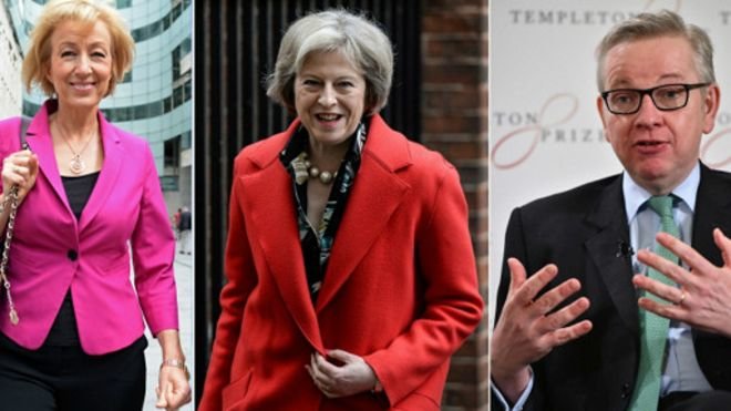 سه کاندیدا در مرحله بعد نخست وزیر بعدی انگلیس