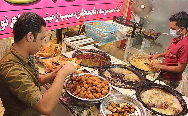 مراکز غذاهای خیابانی در تهران