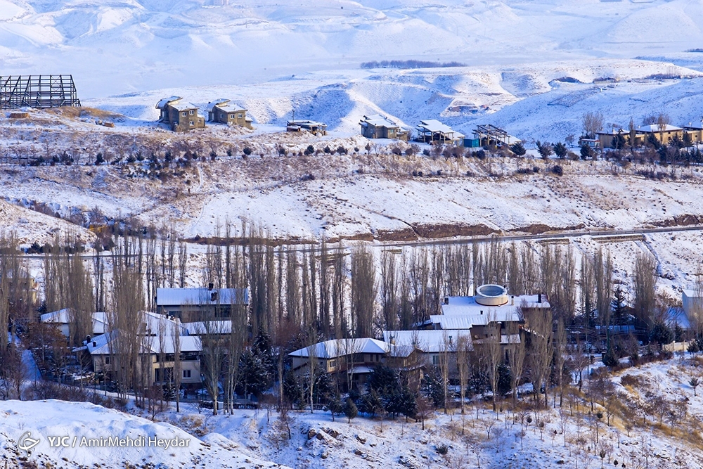 طالقان در زمستان