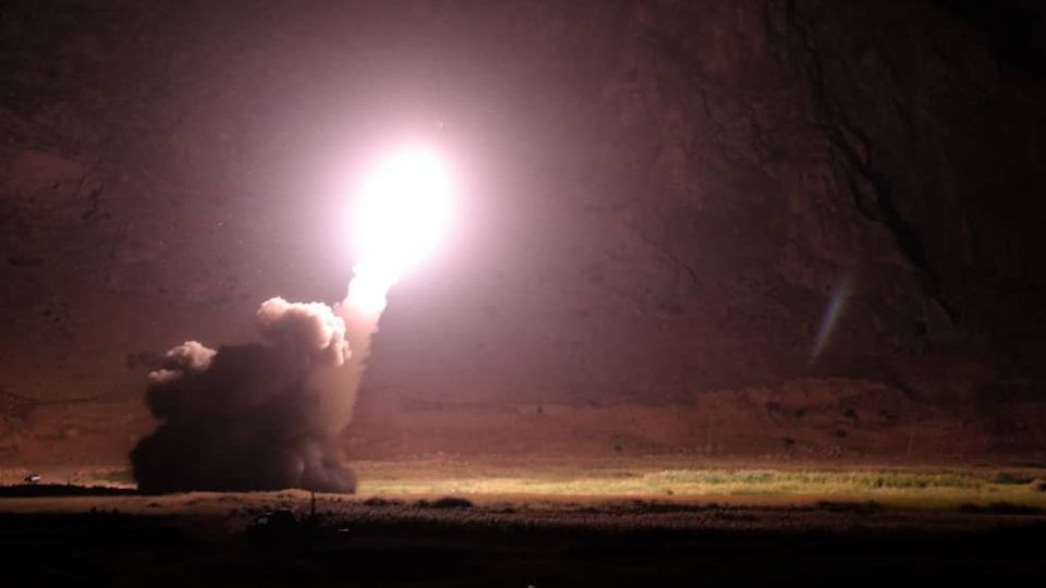 اطلاعیه سپاه در مورد حمله موشکی به مقر سرکردگان جنایت تروریستی اهواز اطلاعیه سپاه در مورد حمله موشکی به مقر سرکردگان جنایت تروریستی اهواز