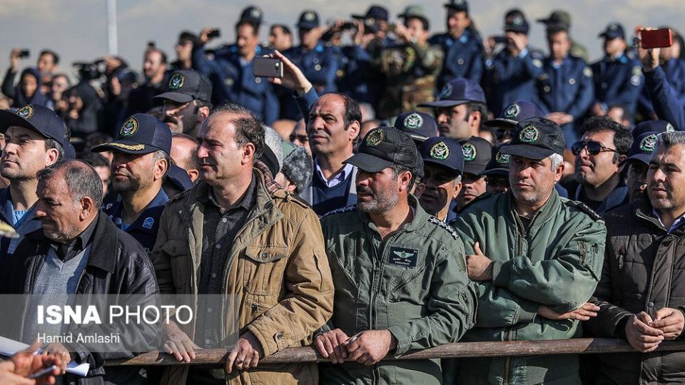 تشییع پیکر جانباختگان حادثه سقوط هواپیمای بوئینگ ۷۰۷