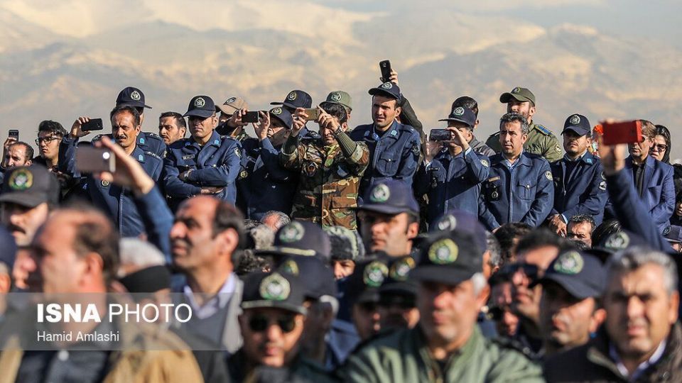 تشییع پیکر جانباختگان حادثه سقوط هواپیمای بوئینگ ۷۰۷