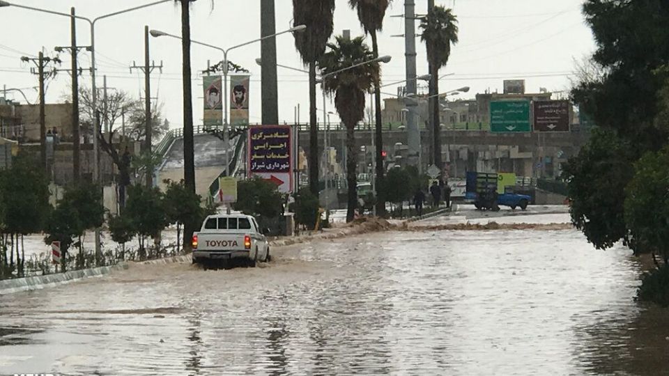 سیلاب دوباره به شیراز رسید