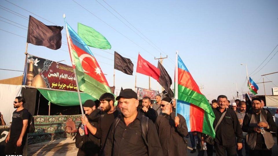 سیل زائران اربعین در مرز شلمچه