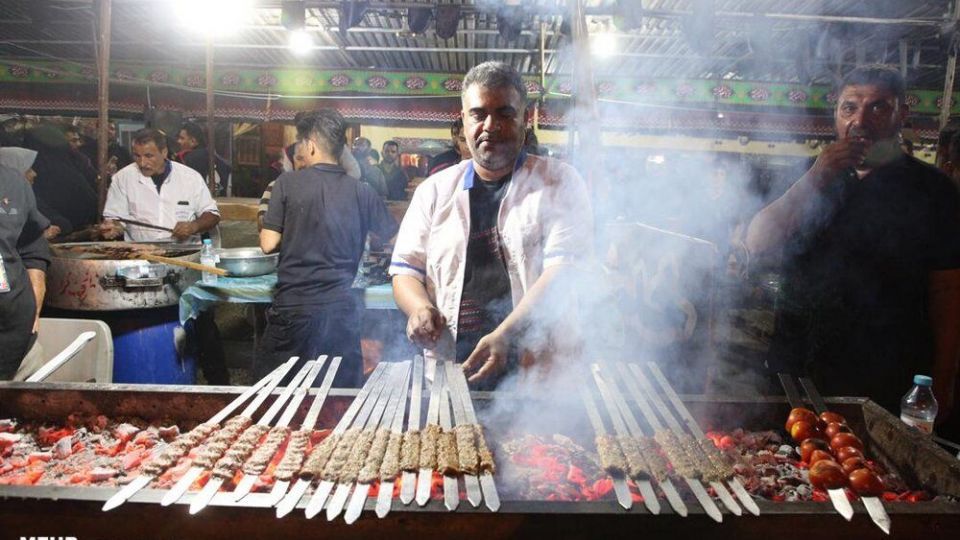 سیل زائران اربعین در مرز شلمچه