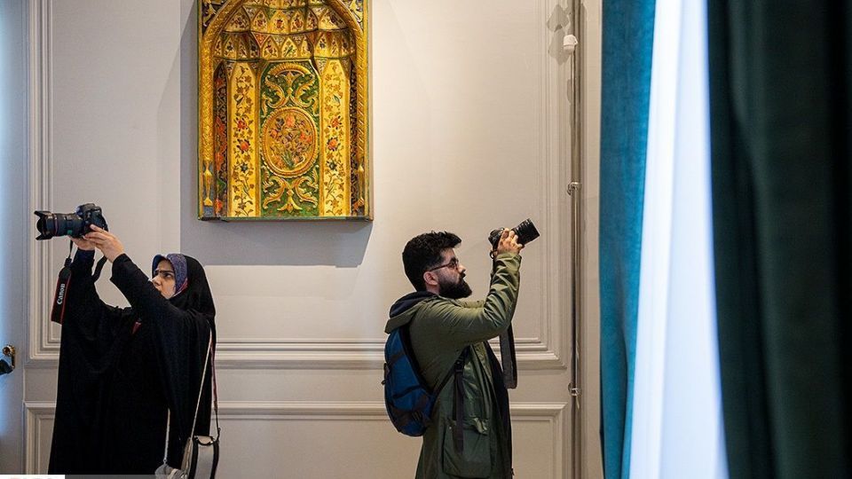 نخستین بازدید خبرنگاران از «کاخ مرمر» نخستین بازدید خبرنگاران از «کاخ مرمر»