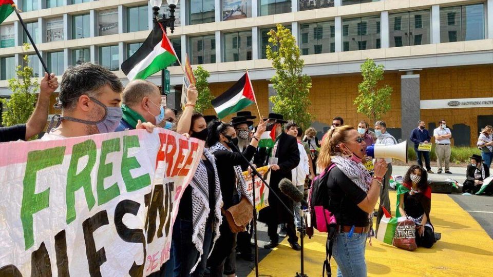 White house protest palestine