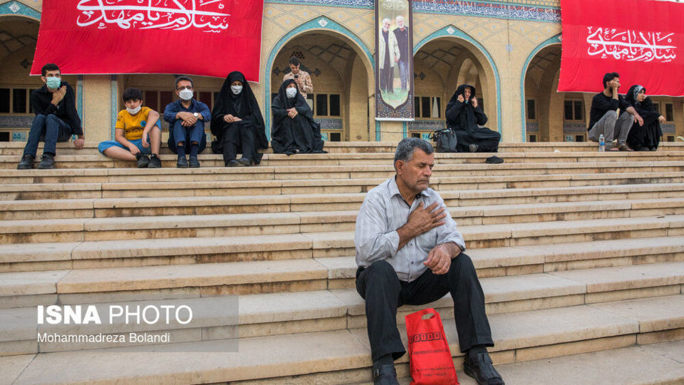 آیین بدرقه خادمان و زائران راهپیمایی اربعین