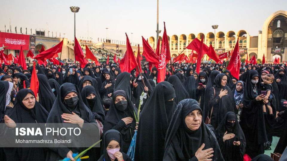 آیین بدرقه خادمان و زائران راهپیمایی اربعین