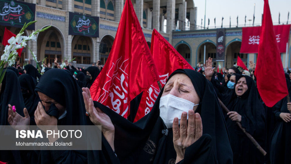 آیین بدرقه خادمان و زائران راهپیمایی اربعین