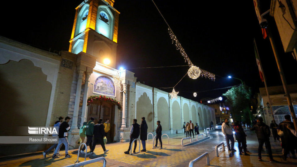 کلیسای وانک در آستانه میلاد حضرت مسیح (ع)