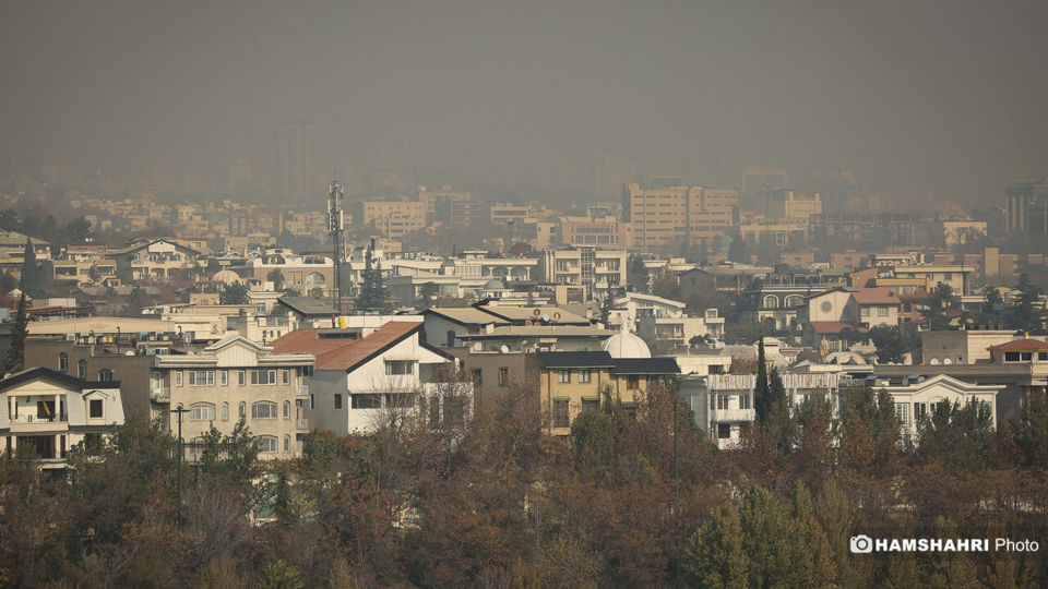 ادامه آلودگی هوای تهران