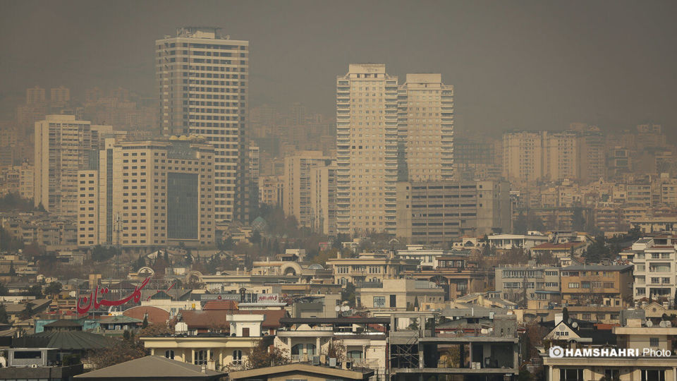 ادامه آلودگی هوای تهران