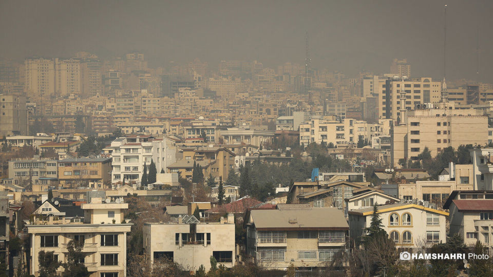 ادامه آلودگی هوای تهران