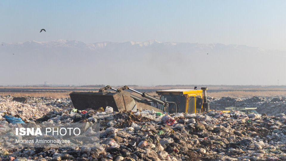 فاجعه زیست محیطی در زباله گاه نیشابور