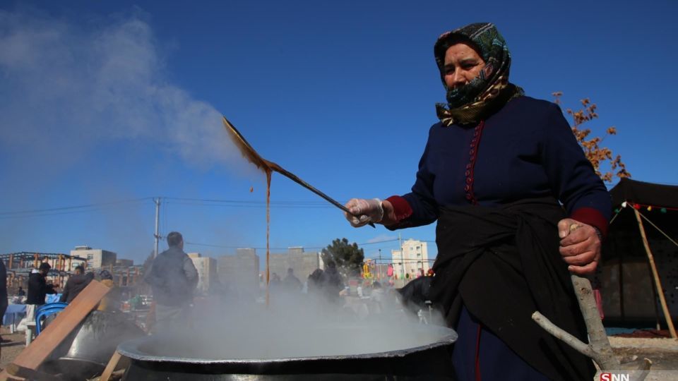 جشنواره سمنوپزان؛ آیین دیرینه و نوروزی خراسان‌شمالی