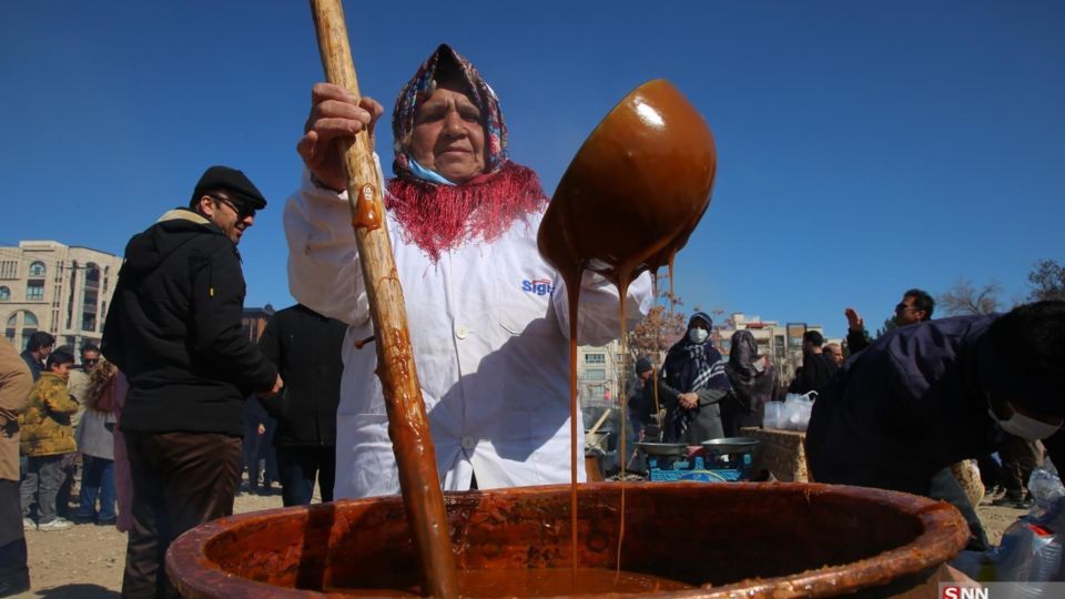 جشنواره سمنوپزان؛ آیین دیرینه و نوروزی خراسان‌شمالی