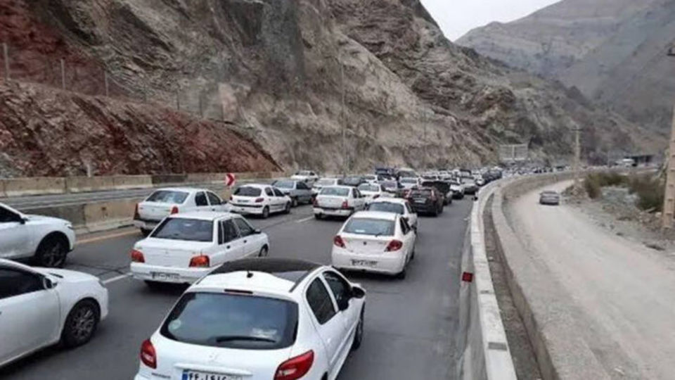 محور کندوان و آزادراه تهران-شمال یکطرفه شد محور کندوان و آزادراه تهران-شمال یکطرفه شد