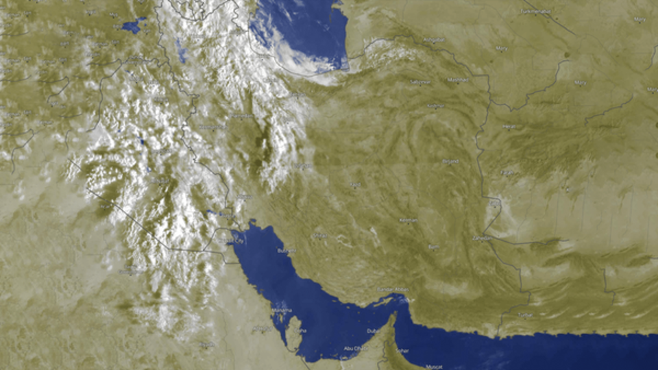 موج بارشی تازه در راه ایران موج بارشی تازه در راه ایران