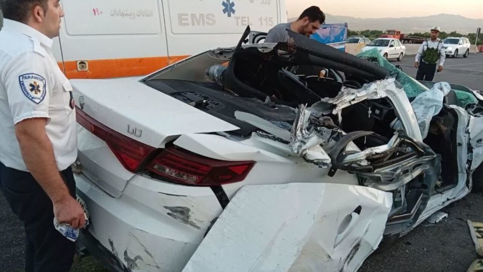 جانباختن ۲ برادر در سانحه رانندگی در قزوین جانباختن ۲ برادر در سانحه رانندگی در قزوین