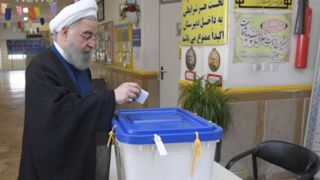 روحانی در انتخابات شرکت کرد