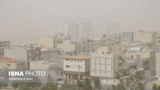 آلودگی هوا در قم