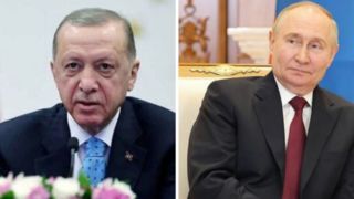 تماس تلفنی پوتین و اردوغان با پزشکیان 