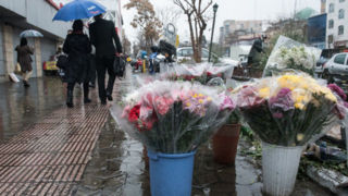 سرما و باران در راه تهران