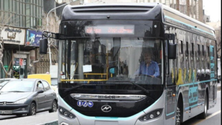 آغاز فعالیت اتوبوسهای برقی شهر تهران در خط جمهوری- بهارستان آغاز فعالیت اتوبوسهای برقی شهر تهران در خط جمهوری- بهارستان